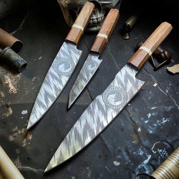 Keukenmes - Utility knife - Ambachtelijk vervaardigde