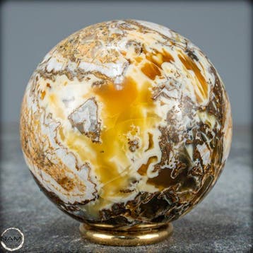 Zeer zeldzame natuurlijke veelkleurige opaal Sphere- 300.25, Antiek en Kunst