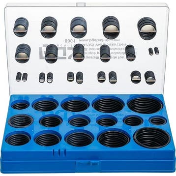Assortiment O-ringen INCH 419 stuks (Assortimenten), Verzenden