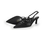 Steve Madden Slingbacks in maat 37 Zwart, Verzenden, Zwart, Steve Madden, Zo goed als nieuw