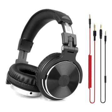 Studio Koptelefoon met 6.35mm en 3.5mm AUX Aansluiting -, Verzenden, Nieuw