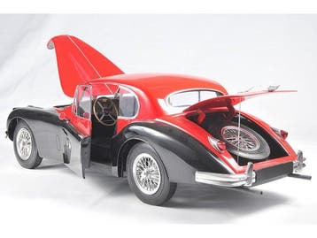 Wespe Models 1:8 - Modelauto - Jaguar XK 140 Coupé, Nieuw