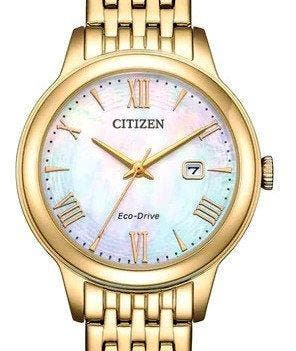 Citizen - Collezione Square GOLD Edition - Eco Drive - Sans, Nieuw