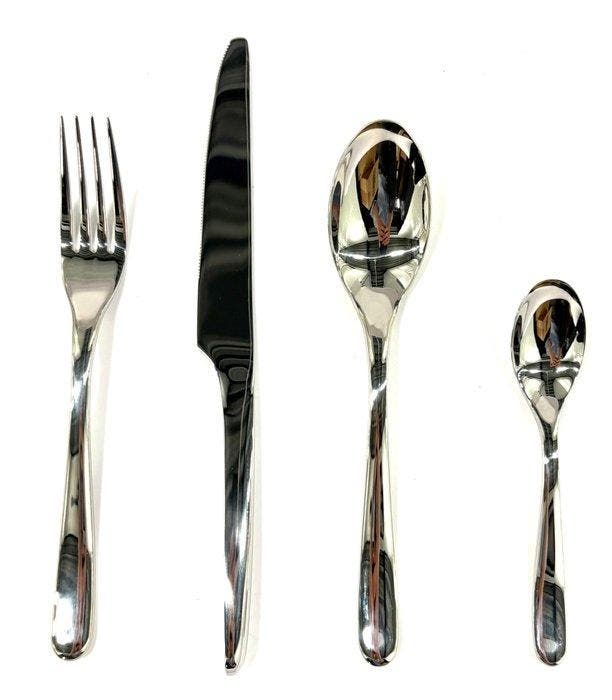 Bestekset (48) - Moderna Set - 18/10 roestvrij staal., Antiquités & Art, Art | Objets design