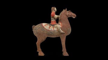 Oud-Chinees, Han-dynastie Terracotta Een fraaie en zeldzame
