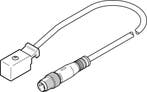 Festo Aansluitkabel 2-pins/3-pins M8x1 0.5m - 177676, Doe-het-zelf en Bouw, Verzenden, Nieuw