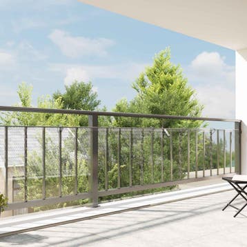 vidaXL Zeildoek 350 gsm Transparant 20 x 1,5 m PVC, Verzenden