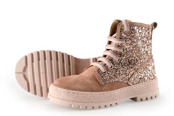 Stones And Bones Veterboots Meisjes in maat 26 Beige, Kinderen en Baby's, Kinderkleding | Schoenen en Sokken, Verzenden, Jongen of Meisje