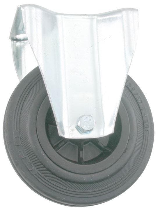 Transport Bokwiel met bevestigingsplaat 80 mm, Doe-het-zelf en Bouw, Zwenkwielen, Nieuw