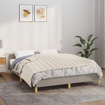 vidaXL Verzwaringsdeken 140x200 cm 6 kg stof, Verzenden, Nieuw