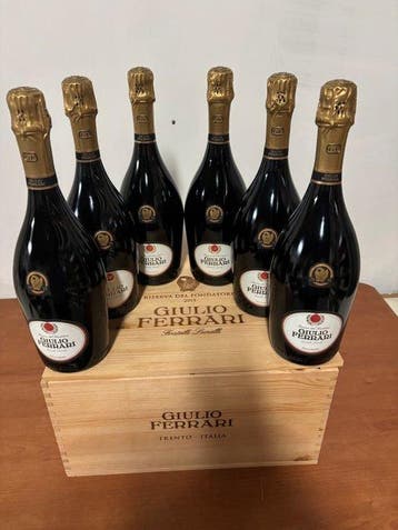 2015 Giulio Ferrari, Riserva del Fondatore - Trentino Alto, Nieuw