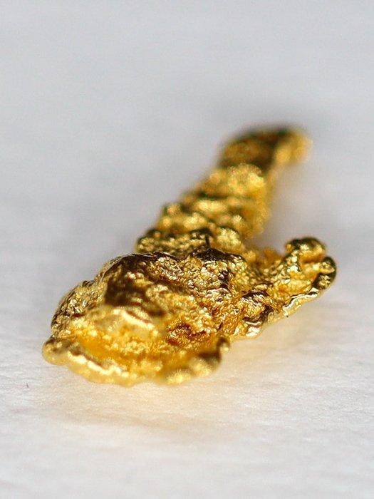 Goud Goud nugget- 0.72 g - (1), Collections, Minéraux & Fossiles