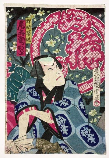 Three Independent Meiji Kabuki Actor Ukiyo-e Works - Utagawa