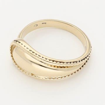 Ring - 14 karaat Geel goud, Nieuw