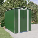 vidaXL Tuinschuur 192x274x223 cm gegalvaniseerd staal groen, Jardin & Terrasse, Abris de jardin, Verzenden