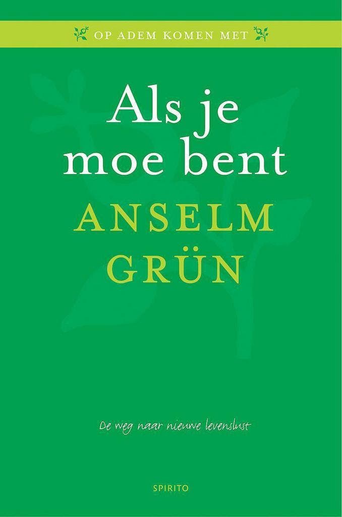 Als je moe bent 9789462500693 Anselm Grün, Boeken, Psychologie, Zo goed als nieuw, Verzenden