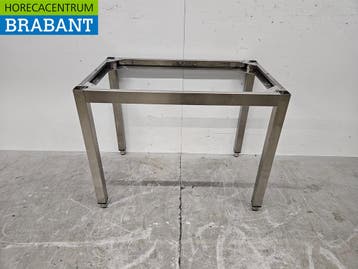 Piètement en acier inoxydable 80 x 49,5 x 63 cm pour la, Verzenden