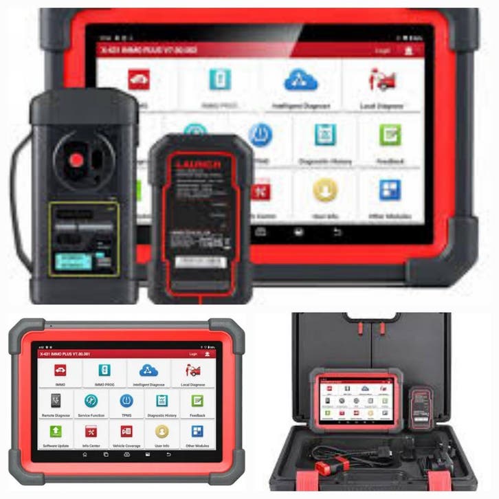 Launch X-431 IMMO Plus Professioneel Sleutelprogrammeur OBD, Auto diversen, Autogereedschap, Nieuw, Verzenden