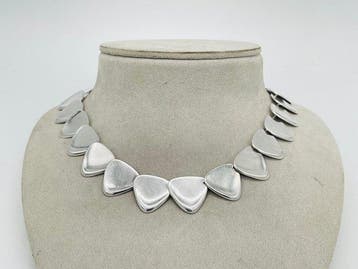 Sans prix de réserve - Collier Argent - Collier par A.P Berg
