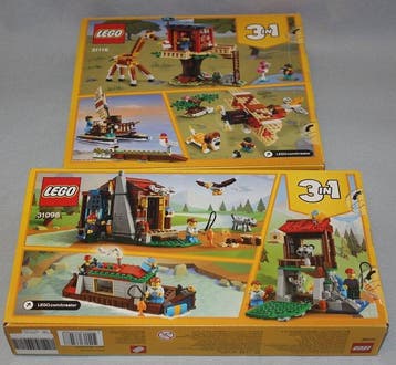 Lego Set - Creator 3in1 - Hut in de wildernis, Safari wilde, Kinderen en Baby's, Speelgoed | Duplo en Lego, Nieuw