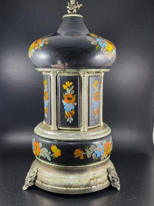 Reuge - Muziekdoos - Italië - 1950-1960, Antiek en Kunst, Curiosa en Brocante