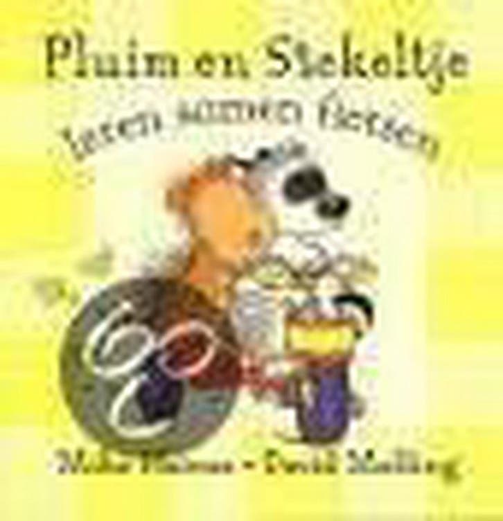Pluim en Stekeltje leren samen fietsen / Pluim en Stekeltje, Boeken, Kinderboeken | Baby's en Peuters, Gelezen, Verzenden