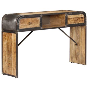 vidaXL Dressoir 120x30x75 cm massief mangohout, Verzenden, Nieuw