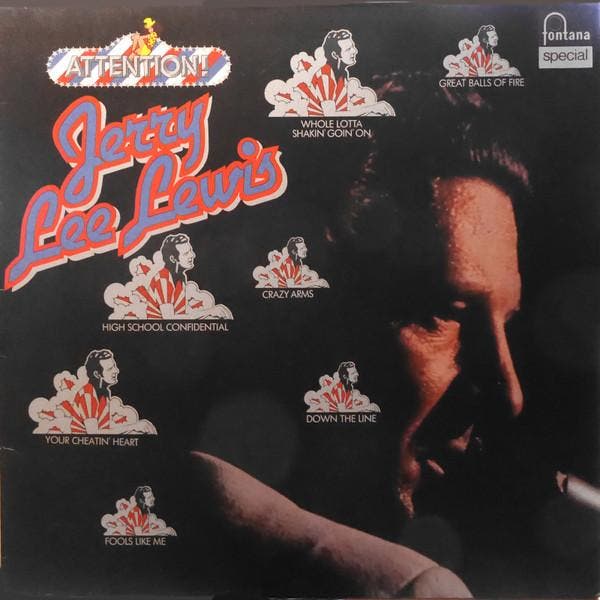 Jerry Lee Lewis - Attention! Jerry Lee Lewis, Cd's en Dvd's, Vinyl | Pop, Gebruikt, Verzenden