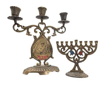 Antiek Judaica - Verguld brons - 1960-1970 - Atelier Hen