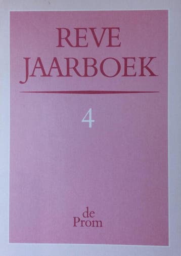 Reve Jaarboek 4 9789068011562, Verzenden