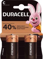 2dekans | Duracell 2 LR14 C Wegwerpbatterij Alkaline, Ophalen of Verzenden, Nieuw