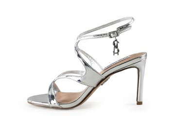 Steve Madden Sandalen in maat 37½ Zilver, Overige kleuren, Verzenden, Steve Madden, Sandalen of Muiltjes