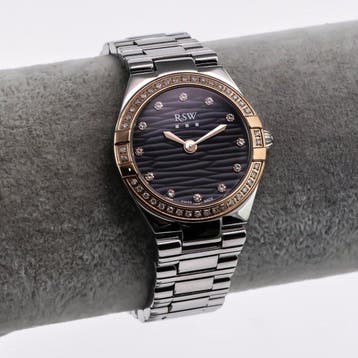 RSW - Swiss Diamond Watch - RSWL156-SR-D-4 - Zonder, Nieuw
