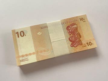 Congo, République Démocratique (Kinshasa). - 100 x 10 Francs, Postzegels en Munten