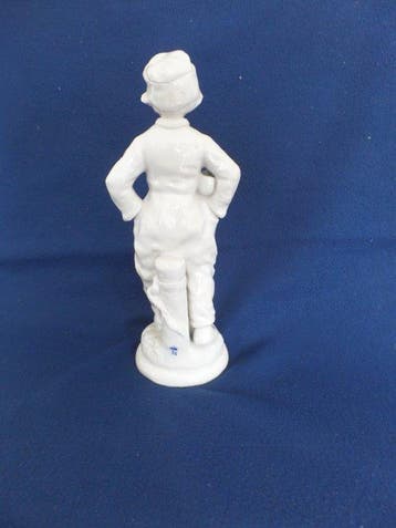F. Kessler - Beeld, Vissers jongen - 27.5 cm - Porselein