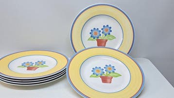 Villeroy & Boch - Assiette à dîner (6) - Twist Dora - Fine