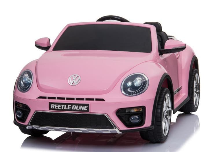 Kinderauto VOLKSWAGEN dune Beetle, Roze , RC, F, Nieuw!!, Kinderen en Baby's, Speelgoed | Buiten | Accuvoertuigen, Nieuw, Ophalen of Verzenden