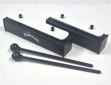 Kindermusik resonator chime bars, set van 2, Verzenden, Nieuw