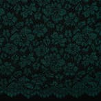 10 meter kant stof - Donkergroen - 100% polyester, Hobby en Vrije tijd, Stoffen en Lappen, Verzenden, 120 cm of meer, Kant, Groen