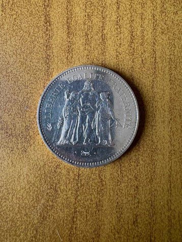 Frankrijk. 50 Francs 1974 Hercule (Zonder minimumprijs), Postzegels en Munten