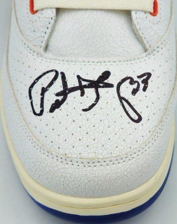 NBA - Patrick Ewing - Athletics 33 HI Vintage Chaussure New
