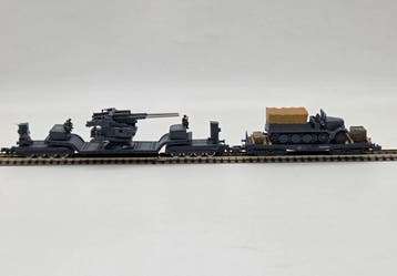Resin N - Model treinwagon (2) - Historisch spoorwegkanon, Nieuw