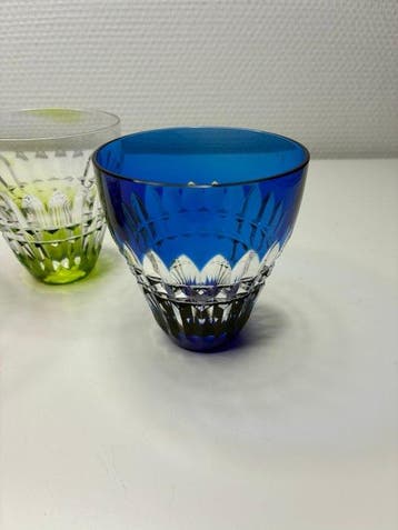 Val Saint Lambert - Whiskyglas (3) - Kristal