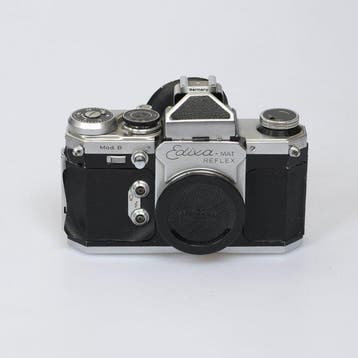 Edixa Mat Reflex Mod. B + 4 lenzen Isco / Enna + acc. - M42, Nieuw
