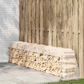vidaXL Zeildoek 140 gsm Transparant 6 x 1,5 m PE, Verzenden