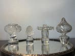 Lalique, Emile Gallé - Bouchon de bouteille (4) - Cristal, Antiquités & Art