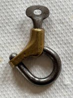 Hangslot Antiek - Frans hangslot + sleutel
