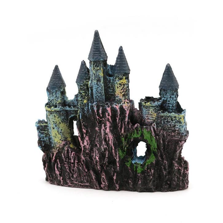 Kasteel 15cm / Aquariumdecoratie As-267 (Aquarium decoratie), Animaux & Accessoires, Poissons | Aquariums & Accessoires, Envoi