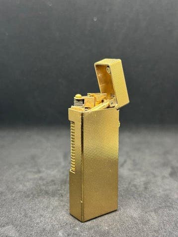 Dunhill - rollagas - Briquet - Plaqué or