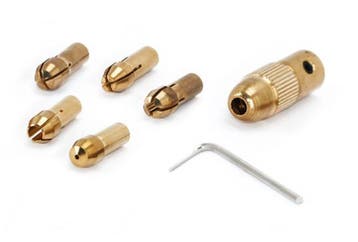 Mini spantang adapter, boorhouder (0.5-3.0 mm), Verzenden, Nieuw